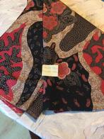 Prachtige kleur Batik Sarong lap.100% Katoen. L214 cm, B106c, Hobby en Vrije tijd, Stoffen en Lappen, 120 cm of meer, Nieuw, Ophalen of Verzenden