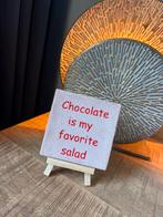 Tegeltje met tekst, Ophalen of Verzenden, Nieuw