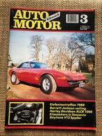 AMK: Ferrari Daytona, Harley-Davidson XLCR 1000, Boeken, Auto's | Folders en Tijdschriften, Ophalen of Verzenden, Zo goed als nieuw