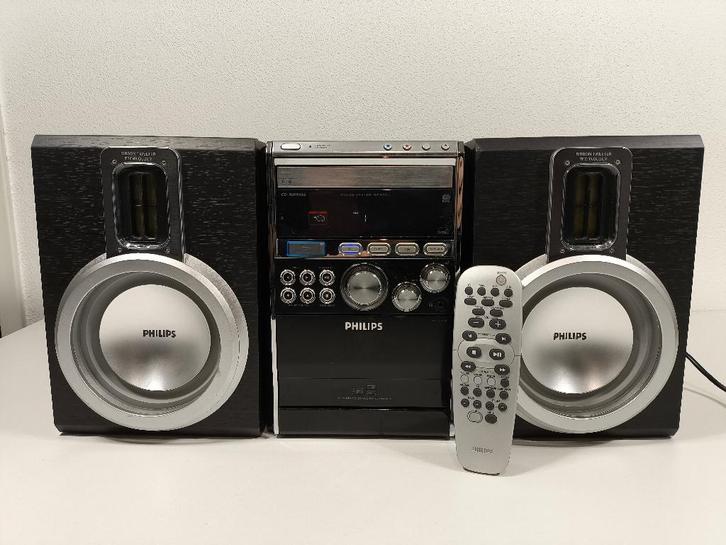 Philips MCM761 Micro System, Audio, Tv en Foto, Stereo-sets, Cassettedeck, Cd-speler, Tuner of Radio, Speakers, Philips, Microset