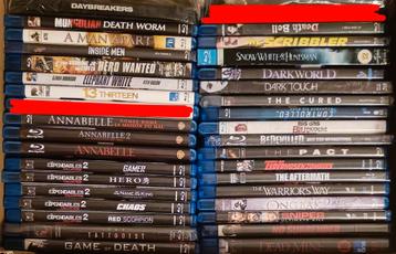 Verzameling Blu-ray's €3 per stuk Actie Horror beschikbaar voor biedingen
