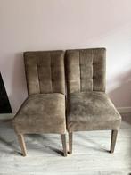 2 Haco Eetkamerstoelen - Gebruikt, Huis en Inrichting, Stoelen, Ophalen, Gebruikt, Twee, Bruin