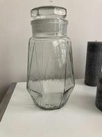 Mooie antieke glazen Art Deco snoepjespot drogisterij pot, Ophalen of Verzenden