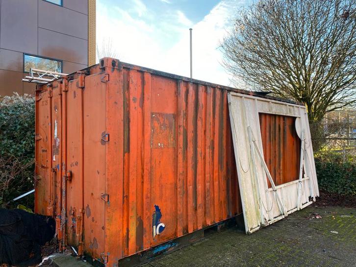 GRATIS Gebruikte zeecontainer, Doe-het-zelf en Verbouw, Containers, Ophalen