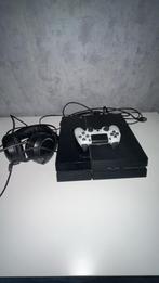 Ps4 + headsead en controller, Ophalen, 500 GB, Refurbished, Met 1 controller