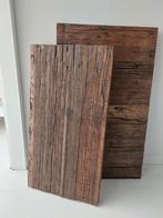 Robuuste plank - uit wagonhouten tafelblad, Huis en Inrichting, Woonaccessoires | Wandplanken en Boekenplanken, Nieuw, Ophalen