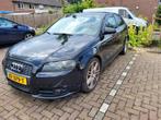 Audi A3 1.8 Tfsi uit 2007 (zie omschrijving!!), Auto's, Audi, 65 €/maand, Achterwielaandrijving, 1280 kg, Zwart