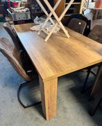 Eettafel met 4 grijze stoelen, Ophalen