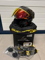 Scorpion exo tech-evo carbon glossy maat S helm motor, Overige merken, Systeemhelm, Heren, Ophalen of Verzenden