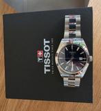 Tissot gentleman powermatic 80 blauw (2024) zgan, Overige merken, Staal, Staal, Verzenden