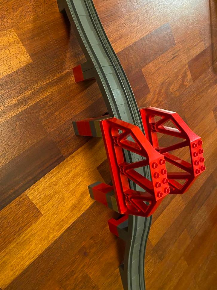 Duplo trein brug 3774, Kinderen en Baby's, Speelgoed | Duplo en Lego, Zo goed als nieuw, Duplo, Ophalen of Verzenden