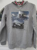 Lekker warme River Woods Squadron hoodie maat S/M, Ophalen, Maat 48/50 (M), Zo goed als nieuw, Grijs