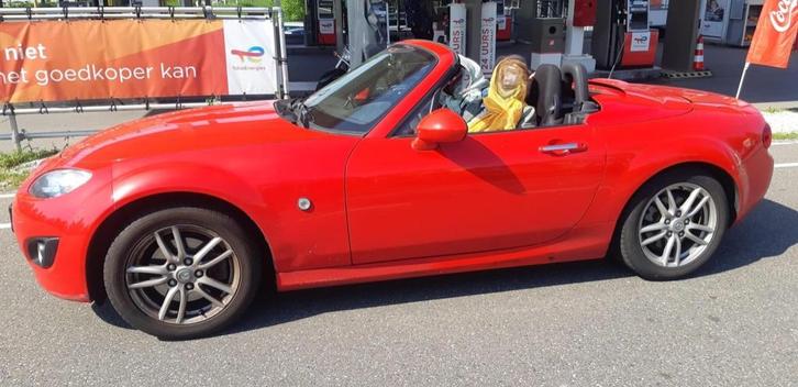 Mazda MX-5 1.8 2012 Rood, Auto's, Mazda, Particulier, MX-5, ABS, Airbags, Airconditioning, Centrale vergrendeling, Elektrische achterklep