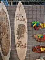 Palm Beach - XL Surfboard Decoratie Surfplank 150cm Hout, Ophalen of Verzenden