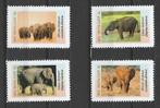 OLIFANTEN-ELEPHANTS = Mooie sv4st NOYTA-CCCP-3010-23, Verzenden, Postfris, Dier of Natuur