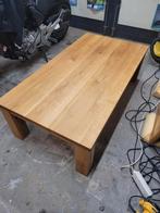 Salontafel massief eiken., Huis en Inrichting, Ophalen, 100 tot 150 cm, 50 tot 100 cm, Minder dan 50 cm