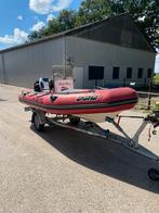 Zodiac pro 420 mercury 40pk 4takt incl trailer, Ophalen, Gebruikt, Zodiac, Benzine