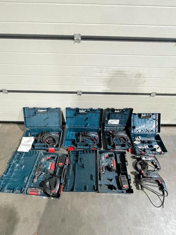 Bosch Gereedschap Set - Boormachine/Breekhamer, Doe-het-zelf en Verbouw, Gereedschap | Boormachines, Gebruikt, Boor- en/of Breekhamer