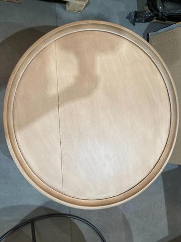 Salontafel Luus -  Naturel mat - ø80 cm - Mangohout beschikbaar voor biedingen