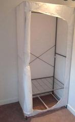 IKEA BREIM Kledingkast - Wit - Gedemonteerd, Huis en Inrichting, Kasten | Kledingkasten, Ophalen, Metaal, Met hangruimte, 50 tot 100 cm