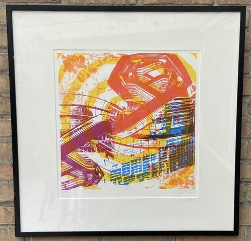 Zeefdruk - Paul Smulders - 1998, Antiek en Kunst, Kunst | Litho's en Zeefdrukken, Ophalen