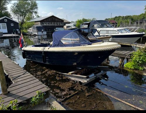 Lago Amore 530 Lounge, Suzuki 25 pk, geen vaarbewijs nodig., Watersport en Boten, Sloepen, Gebruikt, 10 tot 30 pk, 3 tot 6 meter