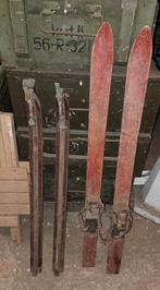 Ski's oude houten Ski's decoratie, Ophalen of Verzenden