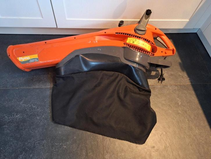 Bladblazer/Bladzuiger Husqvarna 2500w turbo Flymo Gardenvac, Tuin en Terras, Bladblazers, Gebruikt, Handgedragen, Elektrisch, Met opvangzak