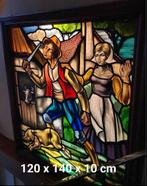 Gebrandschilderde antieke glas in lood ramen, Ophalen