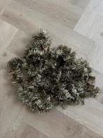 2 goudkleurige kerstboom slingers, Diversen, Kerst, Ophalen of Verzenden, Zo goed als nieuw