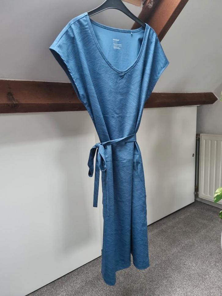 Blauwe Ayacucho Jurk - Maat M, Kleding | Dames, Jurken, Zo goed als nieuw, Maat 38/40 (M), Blauw, Boven de knie, Ophalen of Verzenden