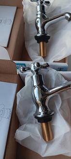 Aquavive Toiletkraan chroom 2x nieuw/niet gebruikt, Ophalen of Verzenden, Nieuw, Chroom, Toilet