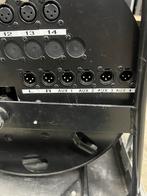 Multikabel 16 Kanalen met Haspel & Flightcase, Verzenden, Gebruikt, 10 tot 20 kanalen, Microfooningang