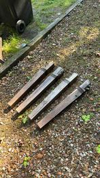 Tafelpoten teak, Ophalen of Verzenden, 50 tot 100 cm