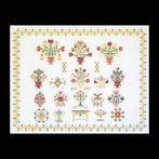 Borduurpakket Thea Gouverneur - Merklap 1711, Hobby en Vrije tijd, Borduren en Borduurmachines, Ophalen of Verzenden, Nieuw, Handborduren