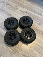 Set traxxas X-maxx wielen, gebruikt., Hobby en Vrije tijd, Modelbouw | Radiografisch | Auto's, Ophalen of Verzenden, Zo goed als nieuw
