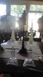 valsaint lambert kandelaars glas, Ophalen of Verzenden