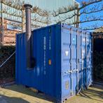 Mobiele warmte container 25 kw pelletketel Domusa bioclass., Zakelijke goederen, Machines en Bouw | Keten en Containers, Ophalen
