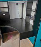 Hoekbureau / Werktafel, Huis en Inrichting, Kasten | Boekenkasten, Ophalen, Met plank(en), Kunststof, Gebruikt