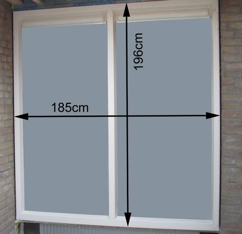 Kunststofkozijn, rolluik en thermopane ruiten, Doe-het-zelf en Verbouw, Glas en Ramen, Gebruikt, Gevelraam of Ruit, 160 cm of meer