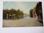 Santpoort Duinweg met Postkantoor, Verzamelen, Ansichtkaarten | Nederland, Ophalen of Verzenden, Voor 1920, Ongelopen, Noord-Holland