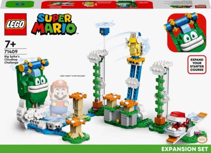 71409 Lego Super Mario uitbreidingsset Reuzen-spikes wolken, Kinderen en Baby's, Speelgoed | Duplo en Lego, Nieuw, Lego, Complete set