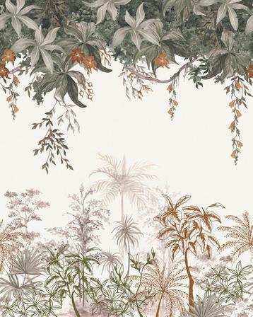 Kinderbehang Behang Jungle Indonesië Decor Lilipinso beschikbaar voor biedingen