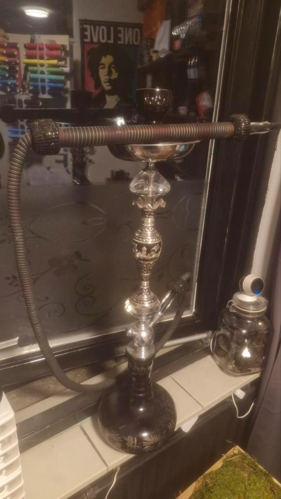 Oude Waterpijp / Shisha - Incl. Tabak, Antiek en Kunst, Antiek | Overige Antiek, Ophalen