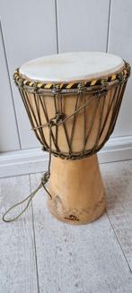 Djembe Afrikaanse houten trommel, Trommel, Ophalen of Verzenden, Zo goed als nieuw