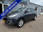 Hyundai ix35 2.0i Style (bj 2010), Zwart, 4 cilinders, Leder en Stof, Bedrijf