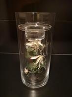 Glaswerk met bloem en brander zgan, Verzamelen, Ophalen, Zo goed als nieuw