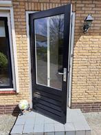 Achterdeur, Doe-het-zelf en Verbouw, Deuren en Horren, 215 cm of meer, 80 tot 100 cm, Gebruikt, Glas