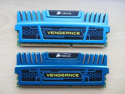 Corsair Vengeance 8GB Kit (2 X 4GB) PC3-12800 DDR3-1600MHz U, Computers en Software, RAM geheugen, Zo goed als nieuw, Desktop
