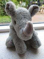 Neushoorn zacht materiaal merk RE-PETS licht grijs, Kinderen en Baby's, Speelgoed | Knuffels en Pluche, Ophalen of Verzenden, Zo goed als nieuw